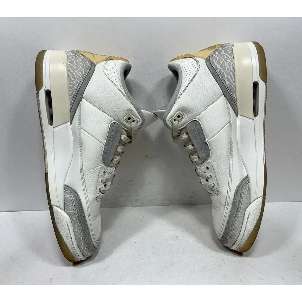 Air Jordan 3 Retro SE Craft Ivory‎ FJ9479-100 Men's Size 13 Shoes Sneakers